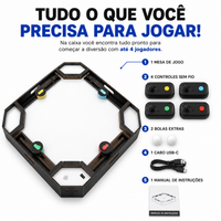 QuadArena™ Cheerivy – Diversão Competitiva para 2 a 4 Jogadores