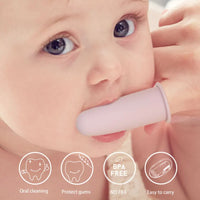 Escova de limpeza bucal para dentes infantis