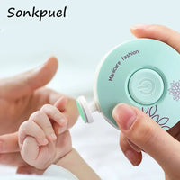 Cortador de unhas elétrico para bebês